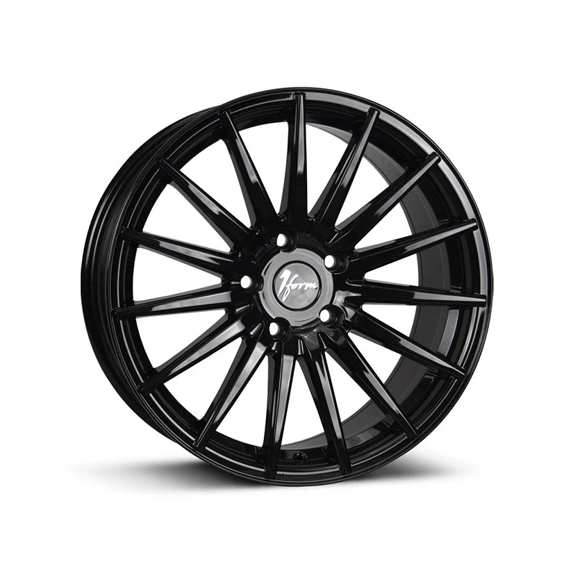 1Form Edition.5 (EDT.5) Alloy Wheel 17x7.5 ET40 4x108 Gloss Black 73.1mm CB