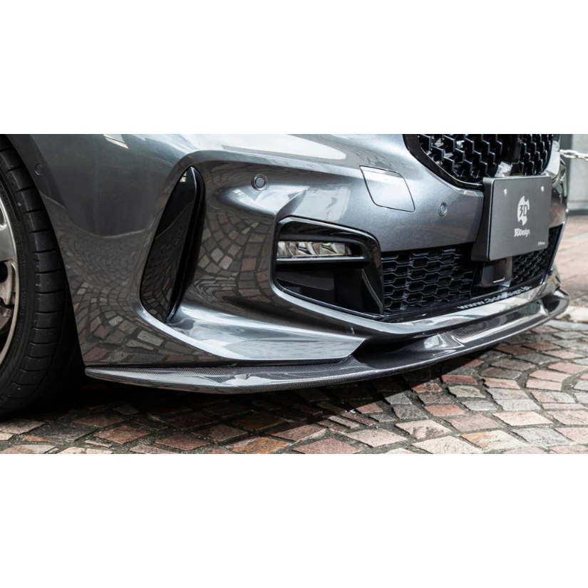 3Ddesign Front Splitter Carbon Fibre BMW 1 Series M135i M-Sport F40 - Image 3