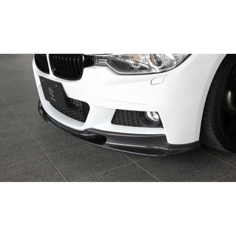 3Ddesign Front Splitter Carbon Fibre BMW 3 Series F30 F31 - Image 2