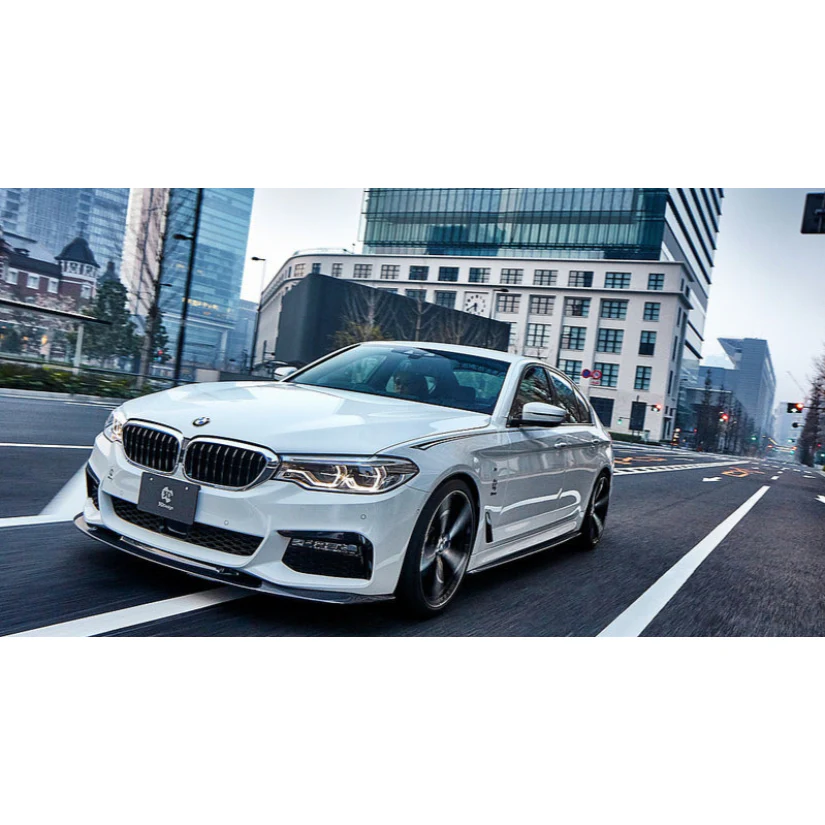 3Ddesign Front Splitter Carbon Fibre BMW 5 Series G30G 31 M-Sport - Image 4
