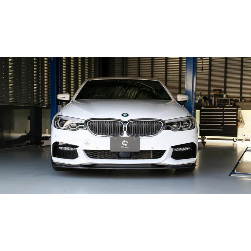 3Ddesign Front Splitter Carbon Fibre BMW 5 Series G30G 31 M-Sport - Image 5