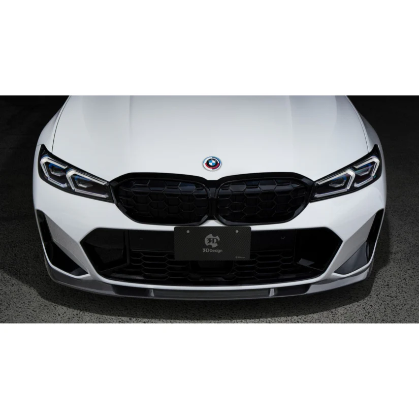 3Ddesign Front Splitter Carbon Fibre BMW M3 M340i G20 G21 LCI M-Sport - Image 3