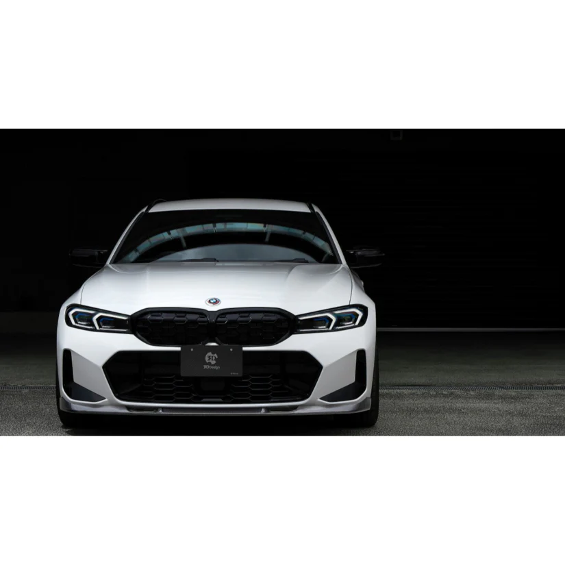 3Ddesign Front Splitter Carbon Fibre BMW M3 M340i G20 G21 LCI M-Sport - Image 4