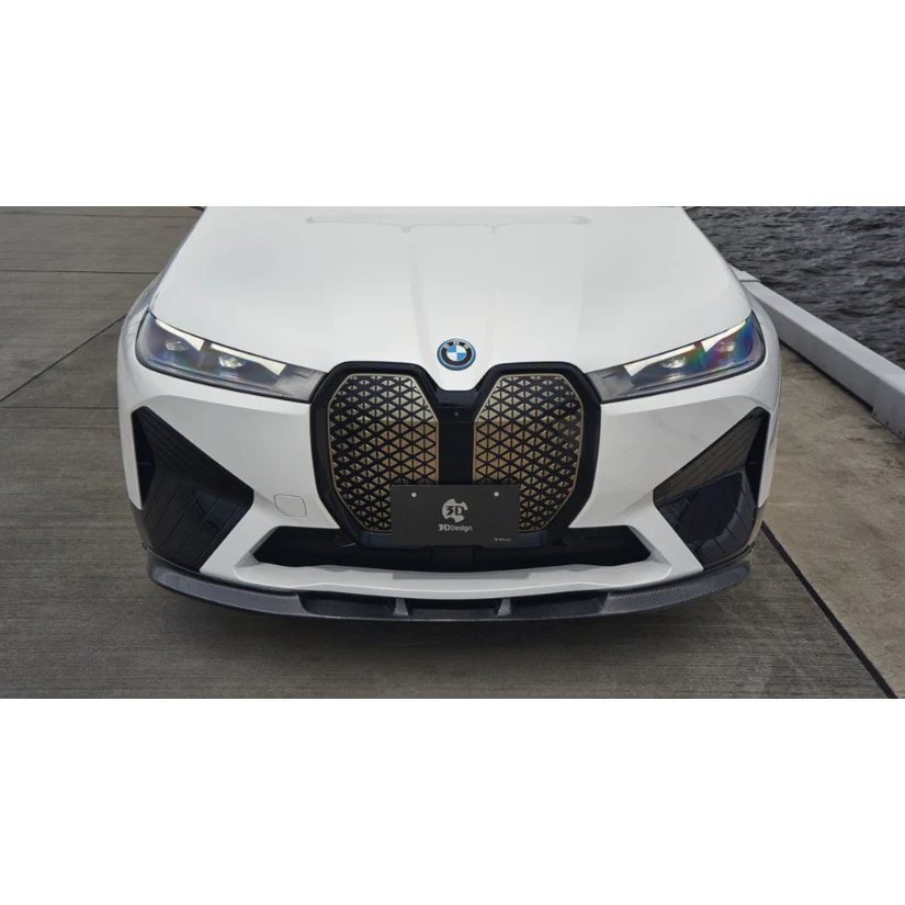 3Ddesign Front Splitter Carbon Fibre BMW M6 I20 iX Sport Package - Image 3