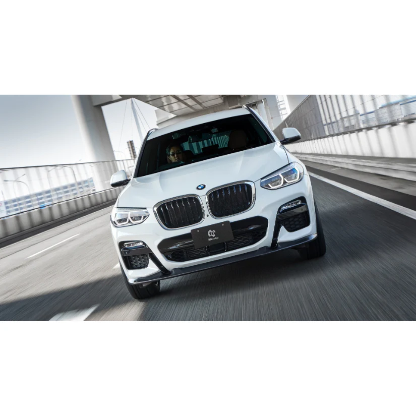 3Ddesign Front Splitter Carbon Fibre BMW X3 X4 G01 02 M40i M-Sport - Image 11