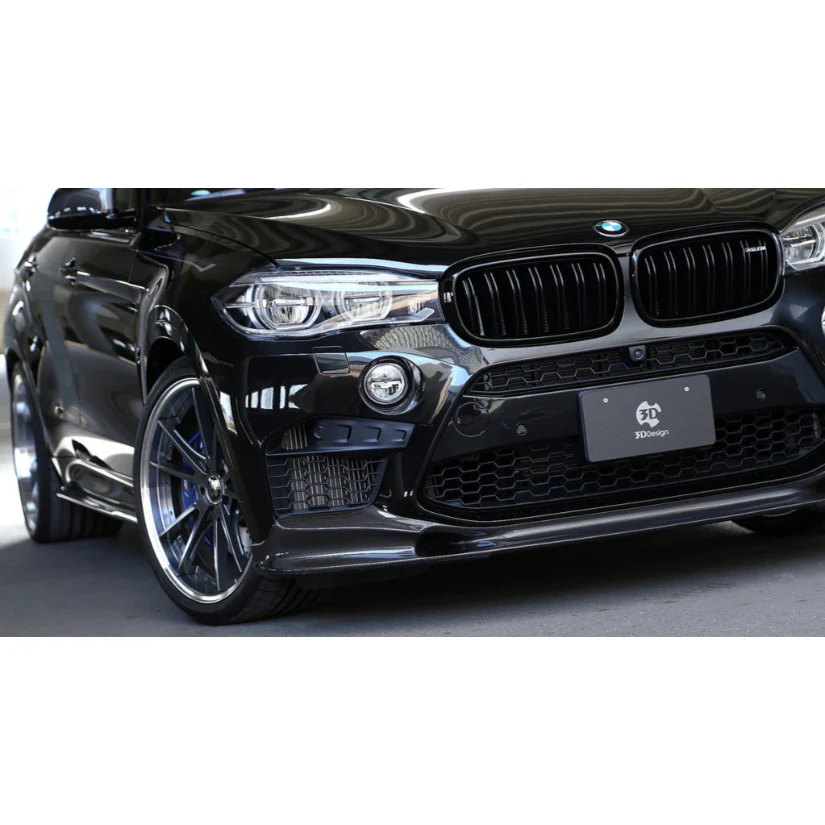 3Ddesign Front Splitter Carbon Fibre BMW X6M X6 F86 - Image 7