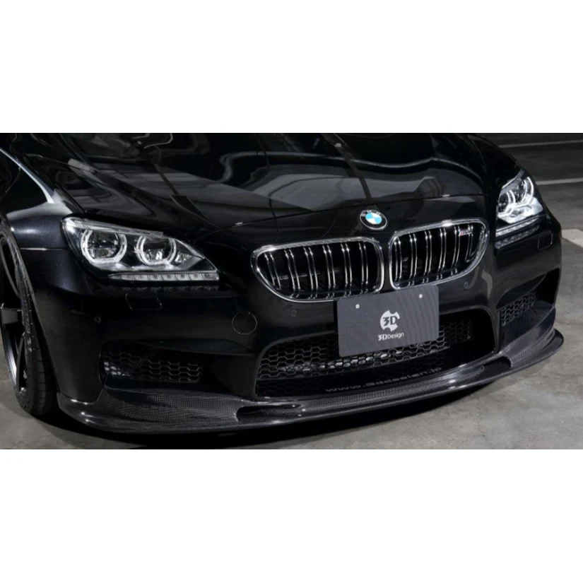 3Ddesign Front Splitter Carbon Fibre Without splitters BMW M6 F06 12 13 - Image 4