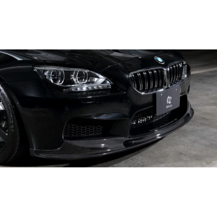 3Ddesign Front Splitter Carbon Fibre Without splitters BMW M6 F06 12 13 - Image 5