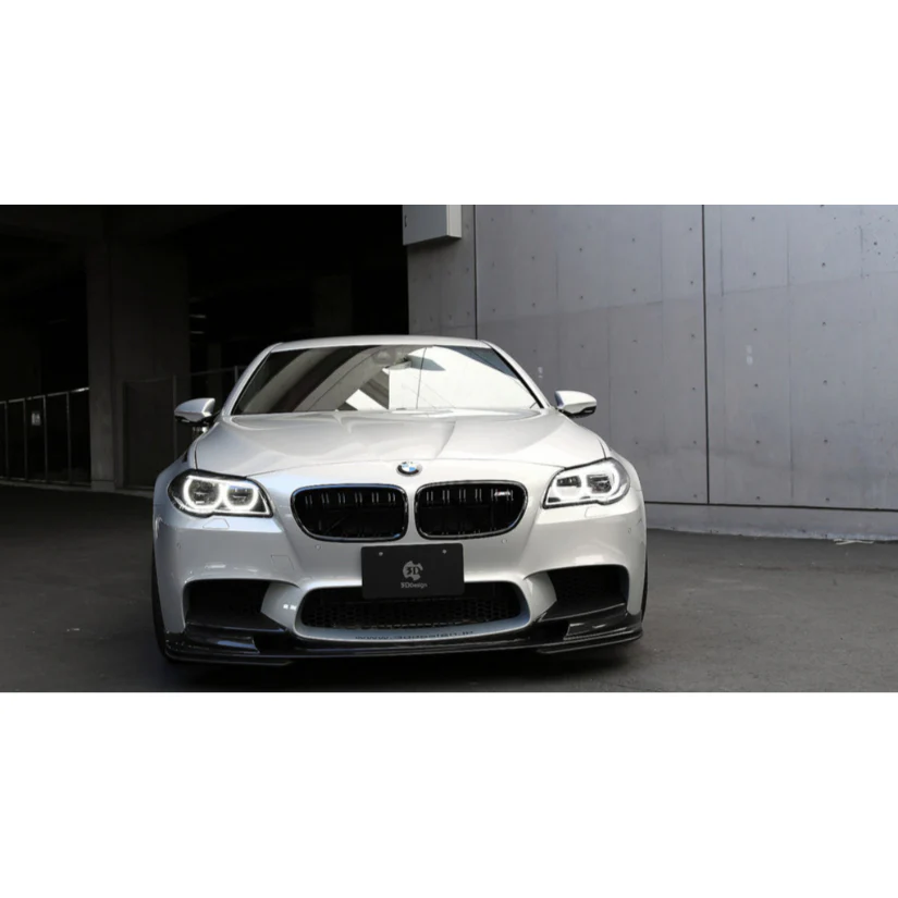 3Ddesign Front Splitter Set Carbon Fibre BMW M5 F10 - Image 3