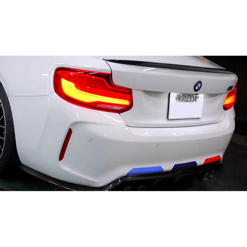 3Ddesign Quad Tip Rear Diffuser BMW M2 F87 - Image 9