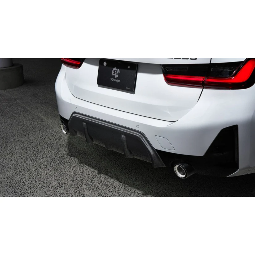 3Ddesign Rear Diffuser BMW 3 Series 320i G20 G21 LCI M-Sport - Image 4