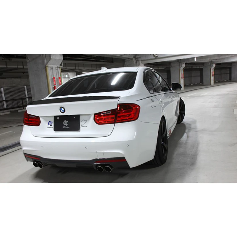 3Ddesign Rear Diffuser BMW 3 Series F30 F31 M-Sport - Image 3