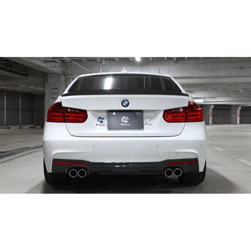 3Ddesign Rear Diffuser BMW 3 Series F30 F31 M-Sport - Image 4
