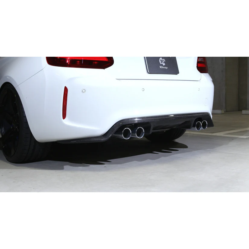 3Ddesign Rear Diffuser BMW M2 F87 - Image 7
