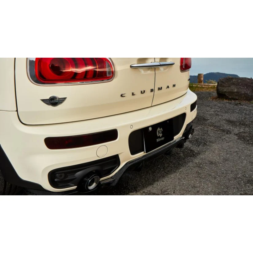 3Ddesign Rear Diffuser Carbon Fibre MINI F54 JCW - Image 3