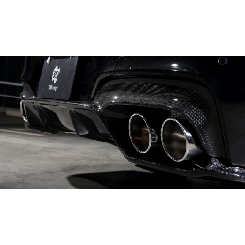 3Ddesign Rear Diffuser without splitters BMW M6 F06 12 13 - Image 14