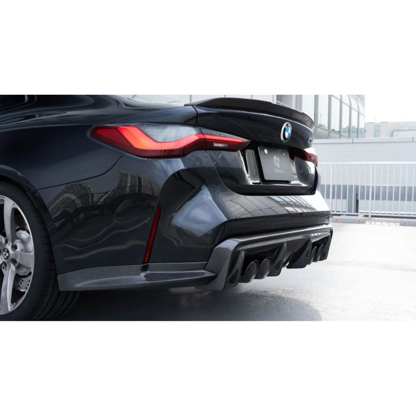 3Ddesign Rear Side Diffuser Extension Carbon Fibre BMW M3 G80 - Image 3