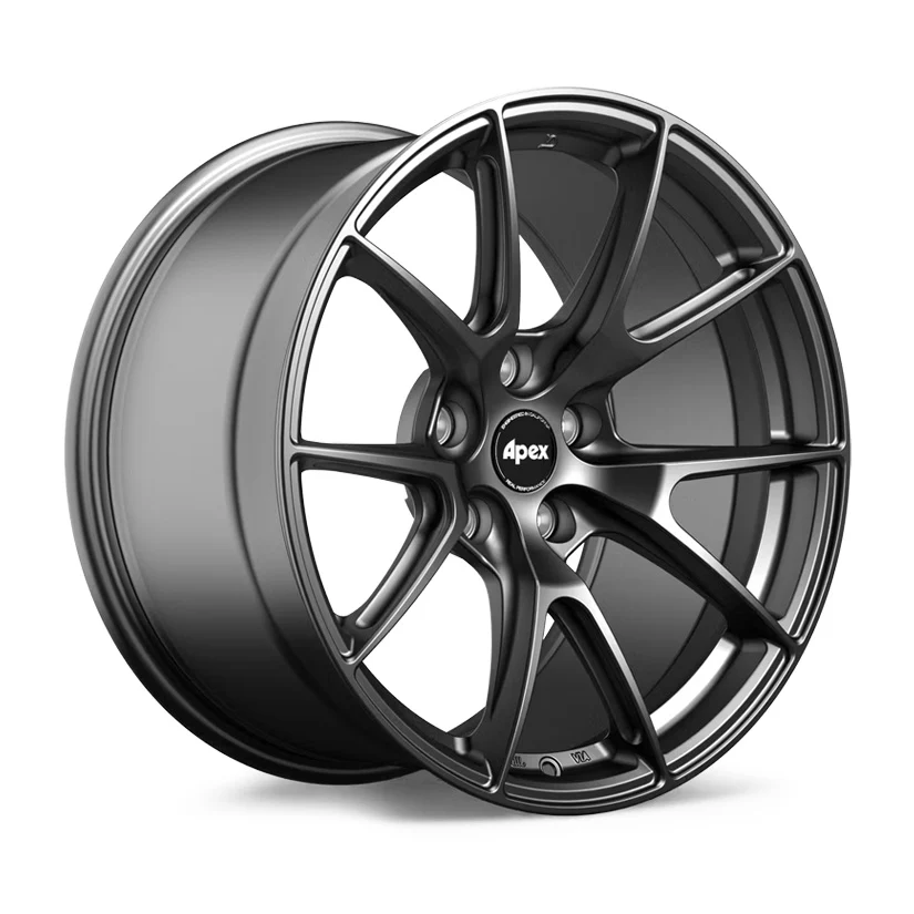Apex VS-5 Alloy Wheel 18x9.5 ET45 5x120 Satin Black 64.1mm CB