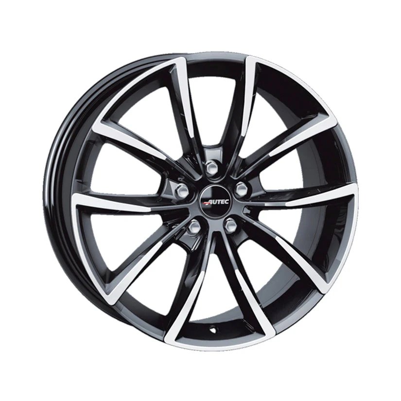 AUTEC Astana Alloy Wheel 21x9 ET35 5x112 Black Polished 66.6mm CB