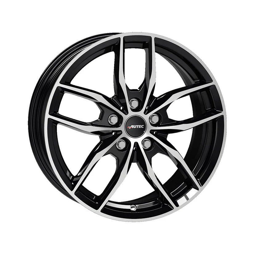 AUTEC Bavaris Alloy Wheel 18x7.5 ET51 5x112 Black Polished 66.6mm CB