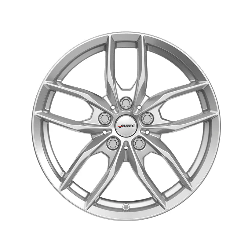 AUTEC Bavaris Alloy Wheel 19x8 ET47 5x112 Brilliant Silver 66.6mm CB - Image 3