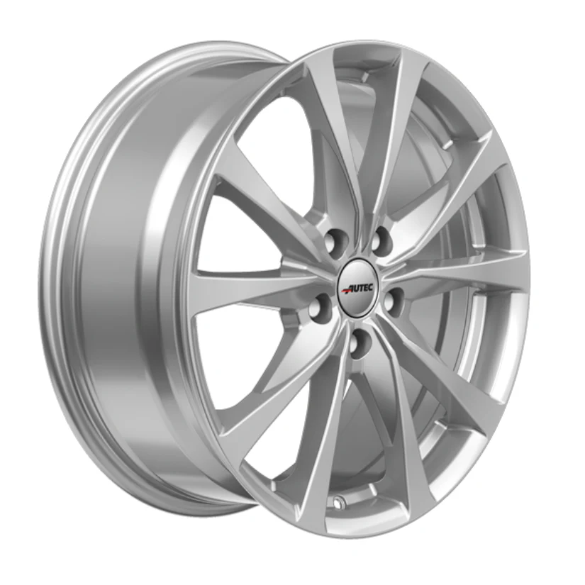 AUTEC Brixen Alloy Wheel 16x6.5 ET46 5x112 Brilliant Silver 57.1mm CB - Image 3