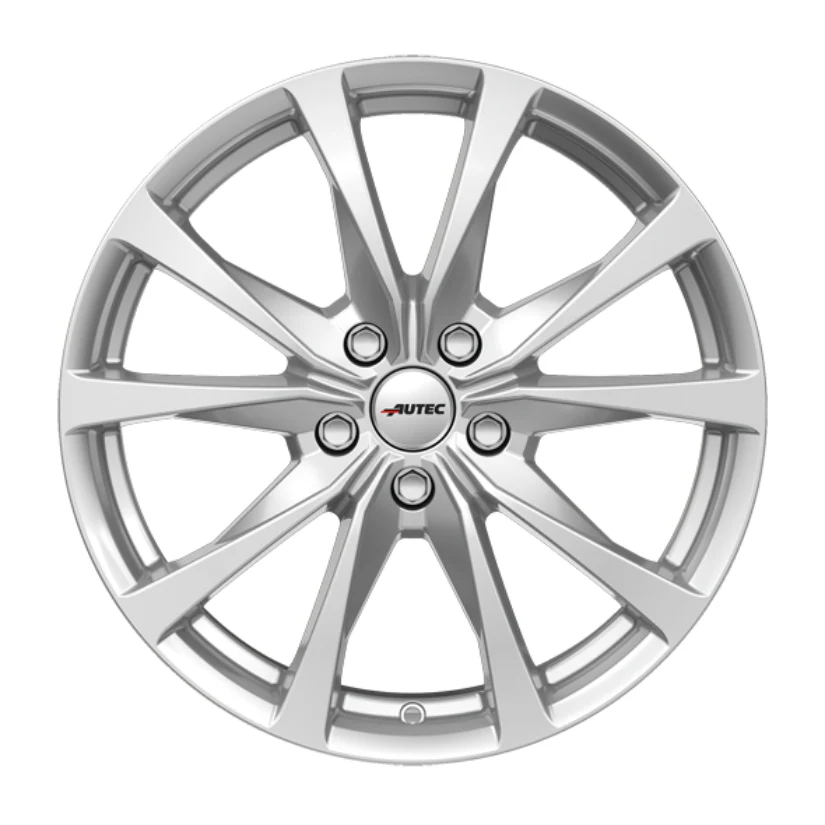 AUTEC Brixen Alloy Wheel 20x8 ET40 5x114 Brilliant Silver 66.1mm CB - Image 2