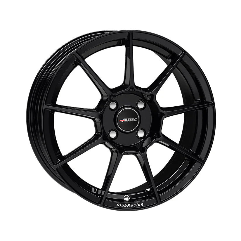 AUTEC ClubRacing Alloy Wheel 17x7.5 ET20 4x108 Black 65.1mm CB