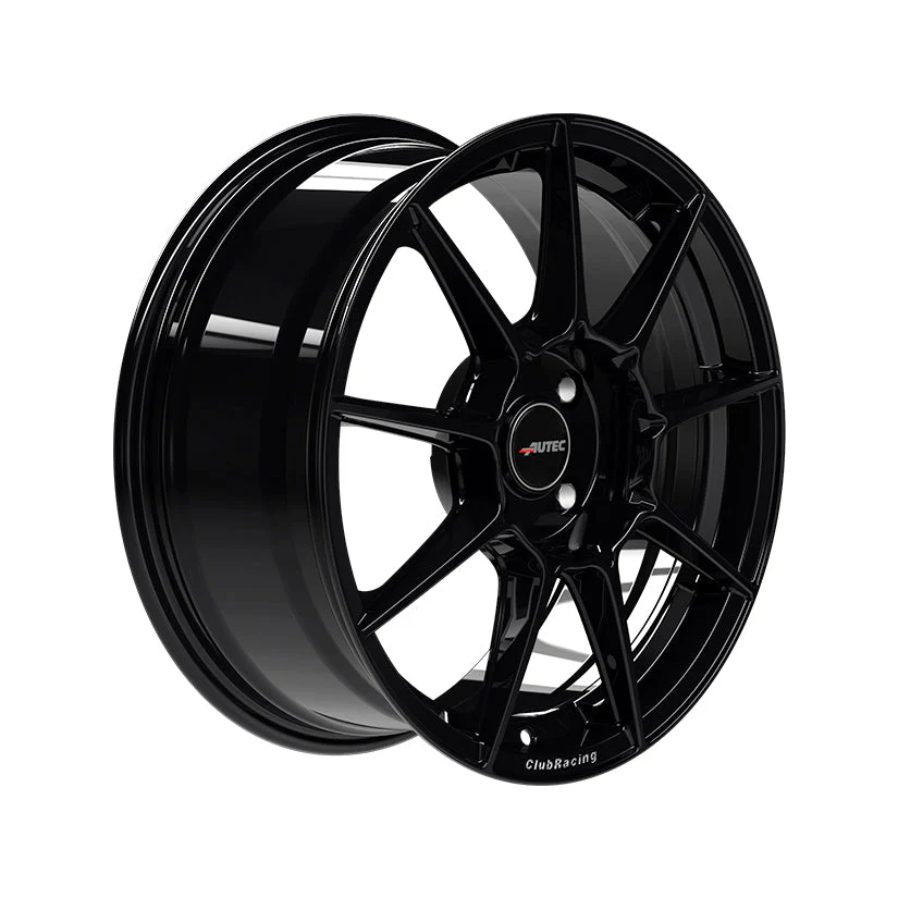 AUTEC ClubRacing Alloy Wheel 17x7.5 ET30 4x98 Black 58.1mm CB - Image 2