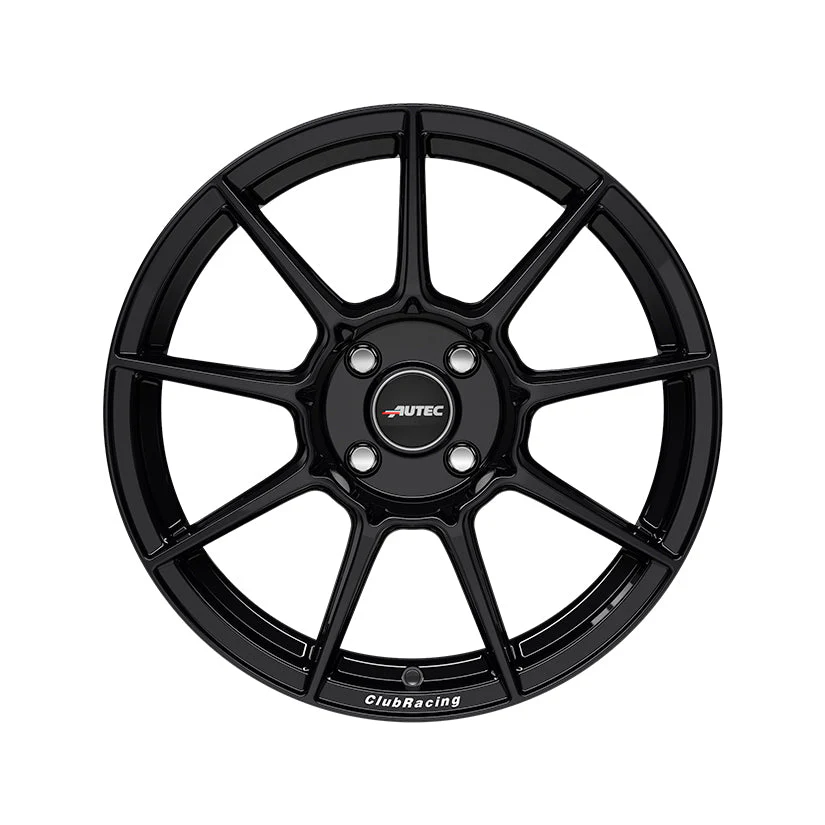 AUTEC ClubRacing Alloy Wheel 17x7.5 ET38 4x108 Black 63.3mm CB - Image 3
