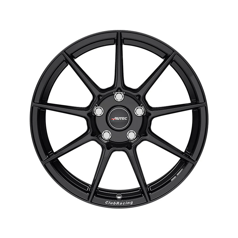 AUTEC ClubRacing Alloy Wheel 18x9.5 ET25 5x100 Black 70mm CB - Image 3