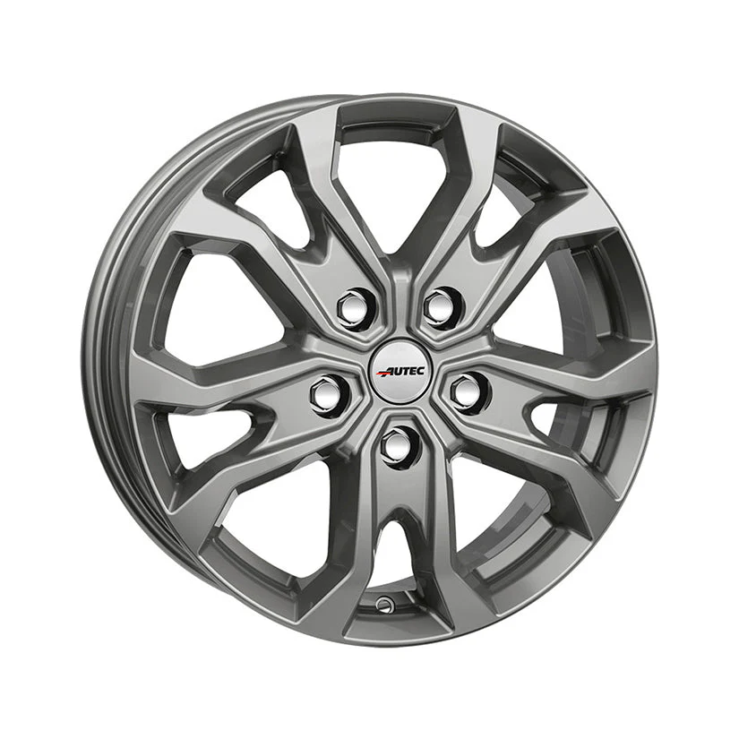 AUTEC Kiso Alloy Wheel 16x6.5 ET44 5x120 Titanium Silver 65.1mm CB