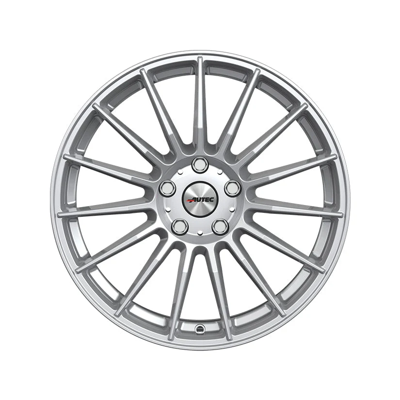 AUTEC Lamera Alloy Wheel 18x8 ET49 5x112 Hyper Silver 70mm CB - Image 3