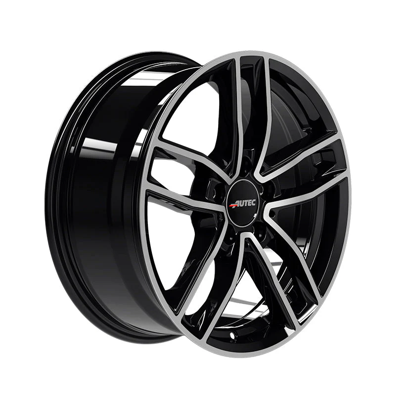 AUTEC Mercador Alloy Wheel 19x8 ET32.5 5x112 Black Polished 66.5mm CB - Image 2