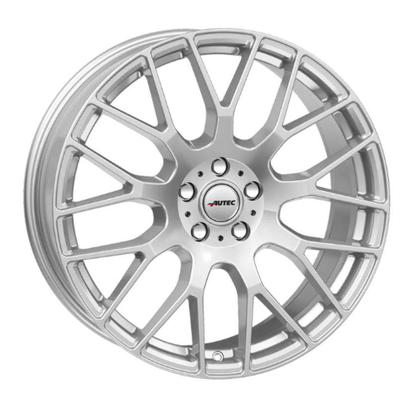 AUTEC Nimah Alloy Wheel 18x8 ET48 5x112 Brilliant Silver 66.5mm CB