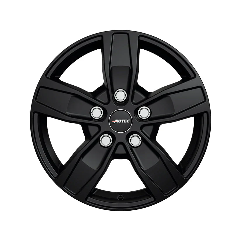 AUTEC Quantro Alloy Wheel 15x6 ET60 5x118 Black Matt 71.1mm CB - Image 3