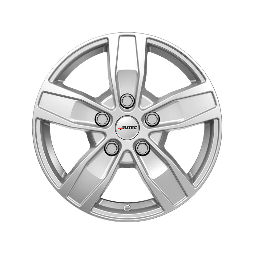 AUTEC Quantro Alloy Wheel 16x6.5 ET55 5x160 Brilliant Silver 65.1mm CB - Image 3