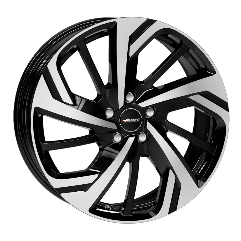 AUTEC Rixon Alloy Wheel 20x8 ET45 5x112 Black Polished 57.1mm CB