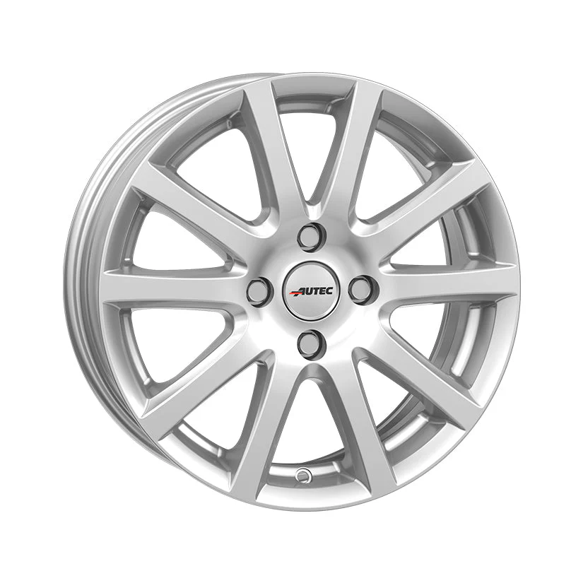 AUTEC Skandic Alloy Wheel 15x6 ET23 4x108 Brilliant Silver 65.1mm CB