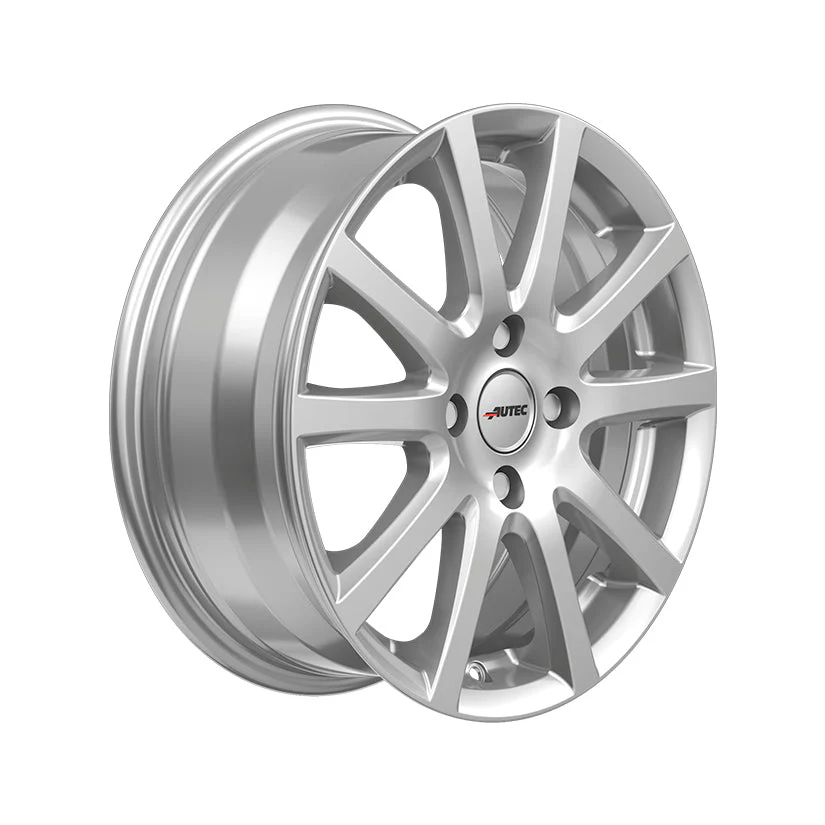 AUTEC Skandic Alloy Wheel 16x6.5 ET40 4x100 Brilliant Silver 60.1mm CB - Image 2
