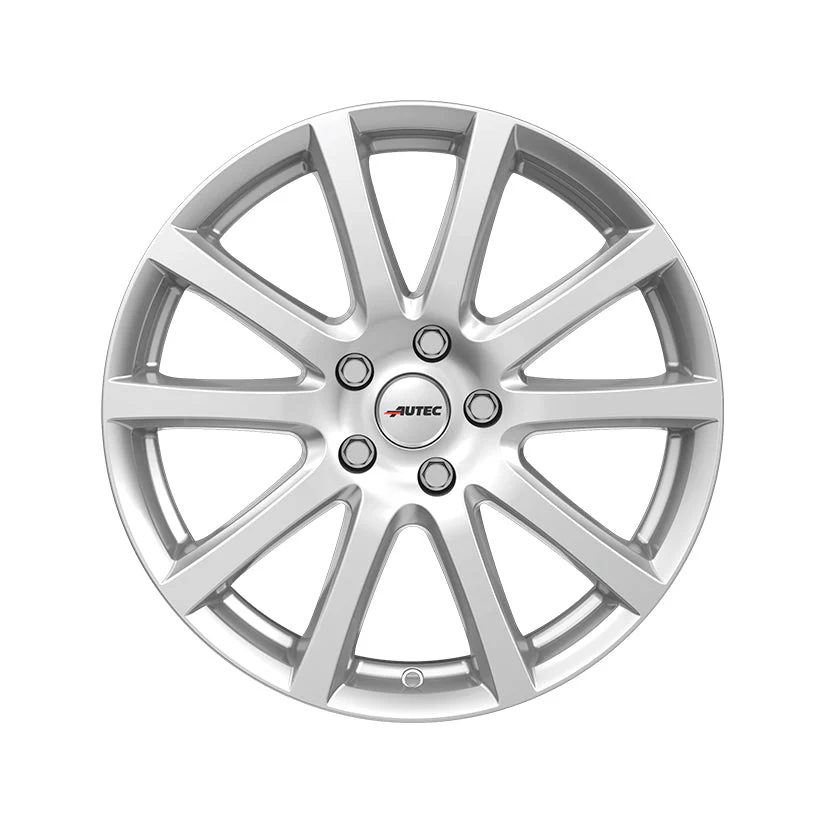 AUTEC Skandic Alloy Wheel 19x8 ET45 5x120 Brilliant Silver 72.6mm CB - Image 3