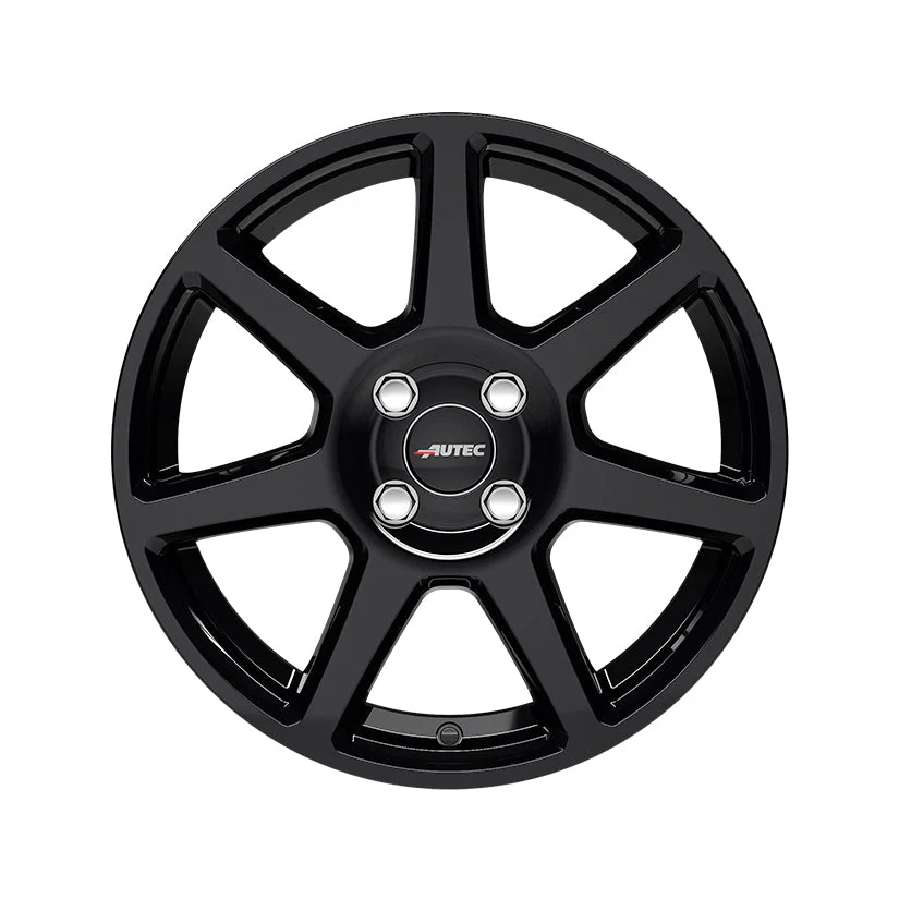 AUTEC Tallin Alloy Wheel 15x6.5 ET20 4x108 Black 65.1mm CB - Image 3