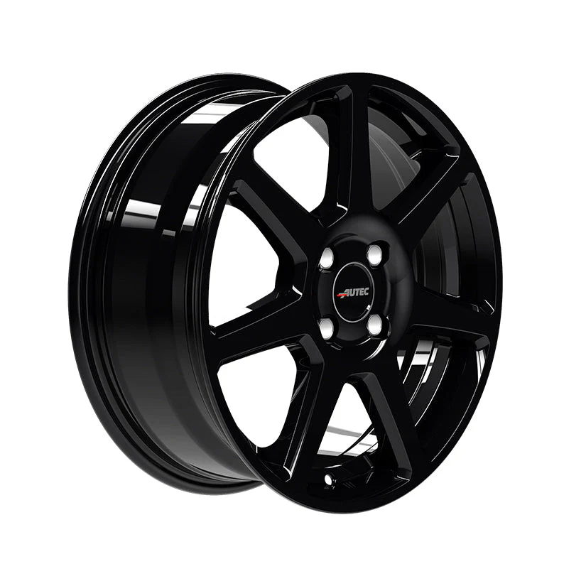 AUTEC Tallin Alloy Wheel 15x6.5 ET38 4x100 Black 60.1mm CB - Image 2