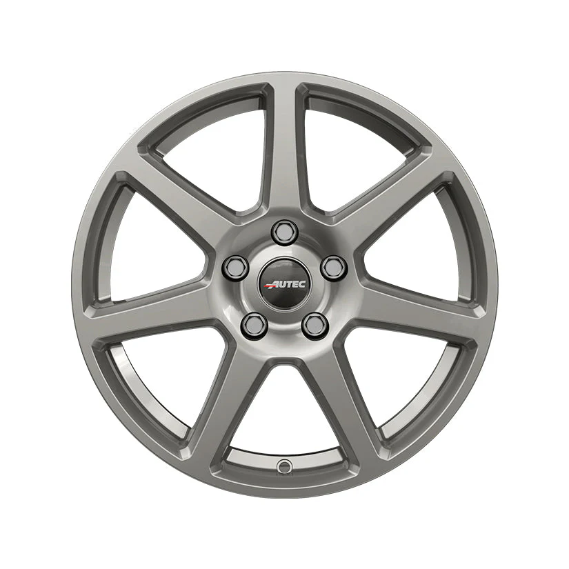AUTEC Tallin Alloy Wheel 15x6.5 ET47 5x112 Titanium Silver 70mm CB - Image 3