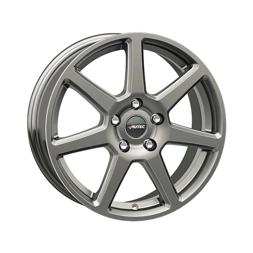 AUTEC Tallin Alloy Wheel 17x7.5 ET45 5x108 Titanium Silver 70mm CB