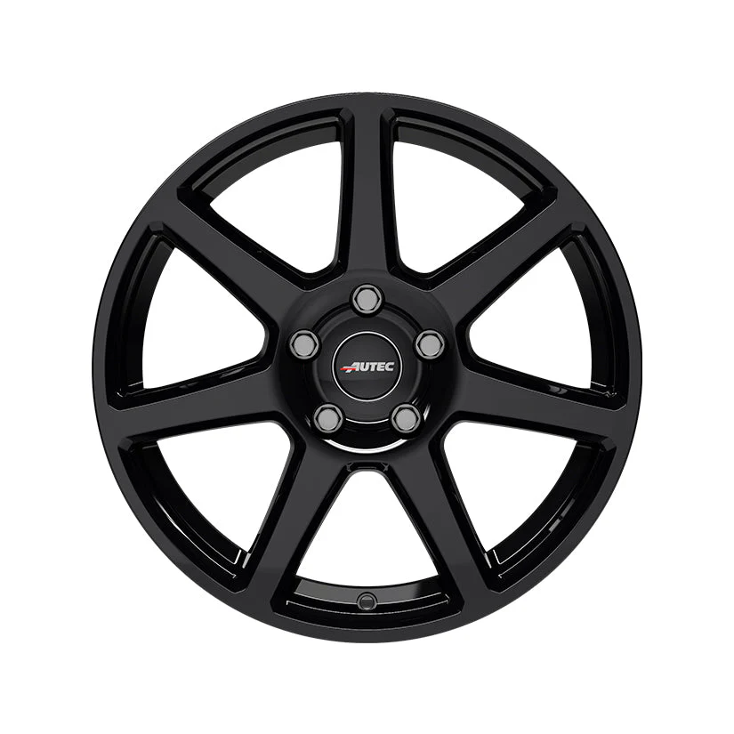 AUTEC Tallin Alloy Wheel 18x7.5 ET49 5x108 Black 65.1mm CB - Image 3