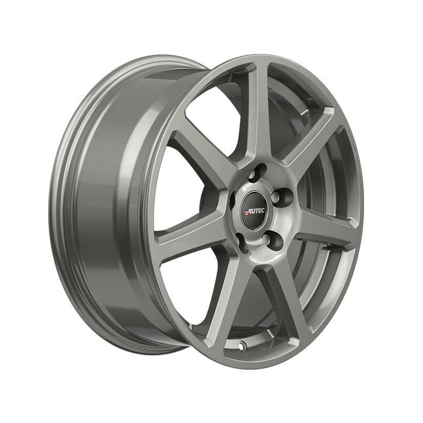 AUTEC Tallin Alloy Wheel 19x8 ET45 5x112 Titanium Silver 57.1mm CB - Image 2