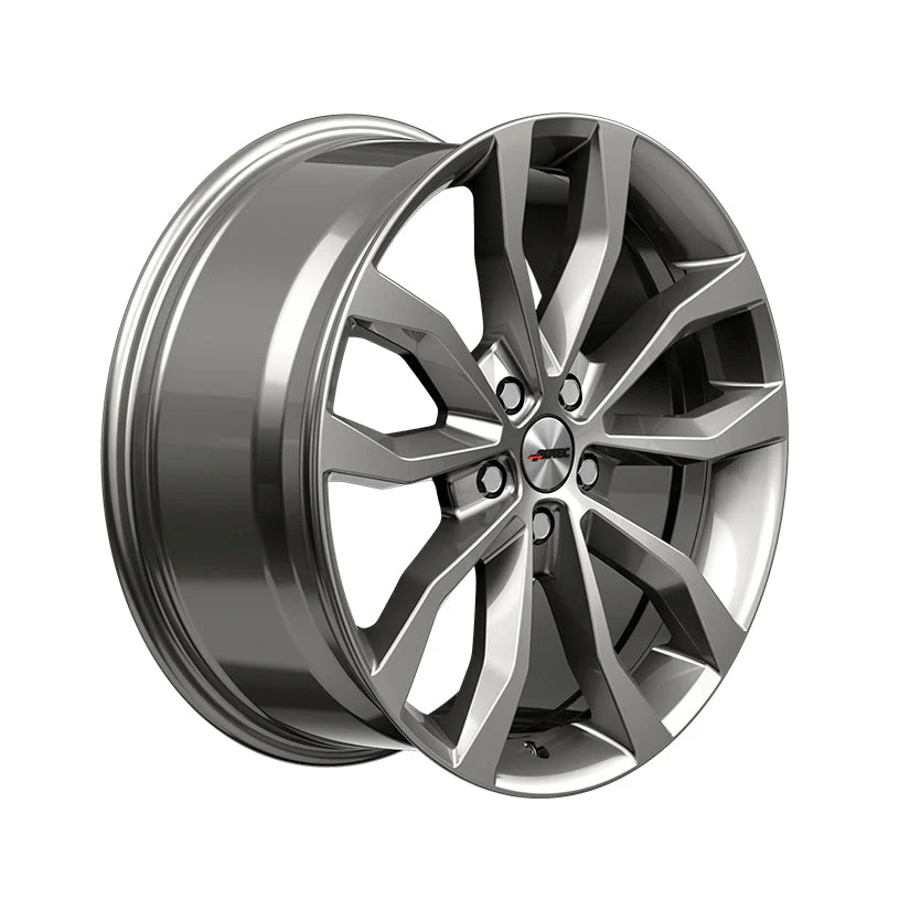 AUTEC Uteca Alloy Wheel 19x8.5 ET26 5x112 Titanium Silver 70mm CB - Image 2