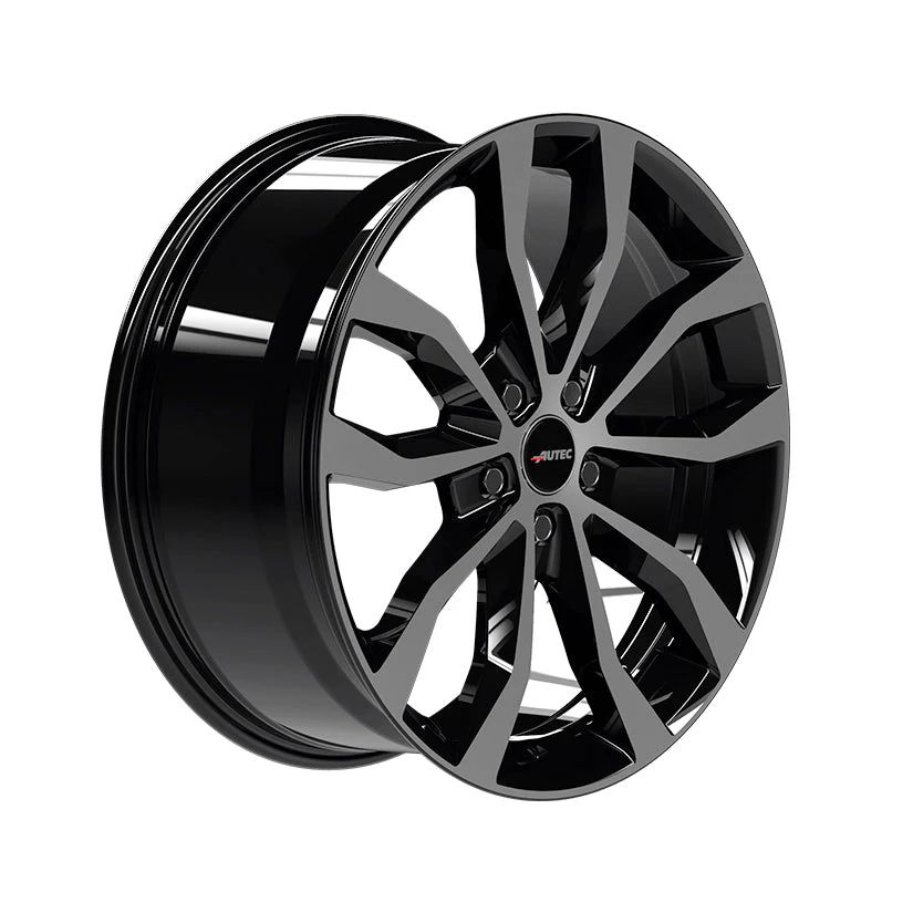 AUTEC Uteca Alloy Wheel 21x9 ET40 5x120 Black Polished 72.6mm CB - Image 2