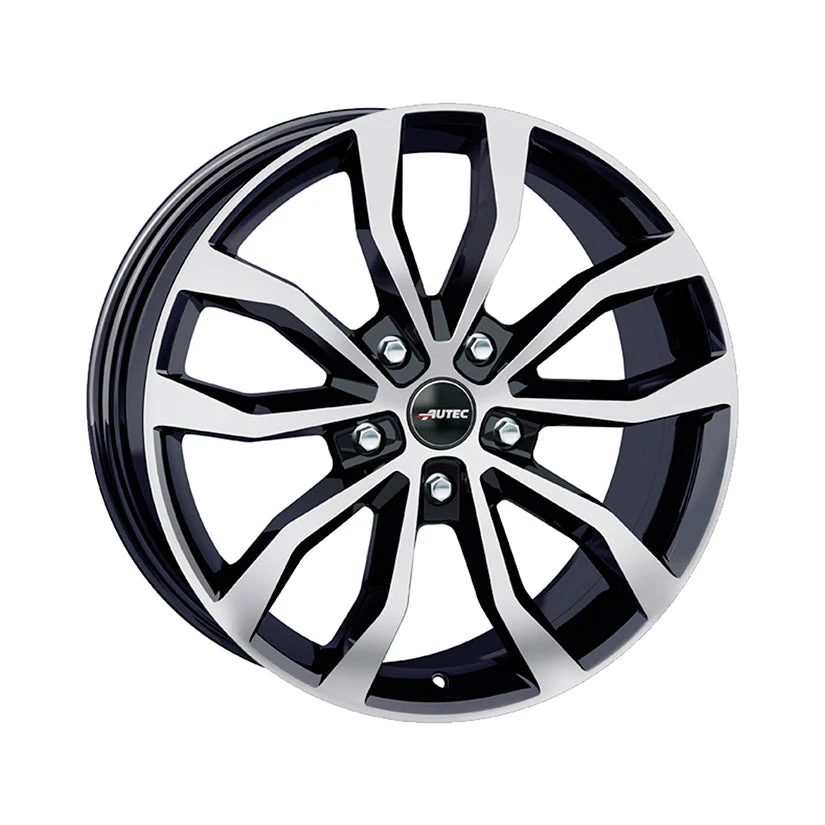 AUTEC Uteca Alloy Wheel 21x9 ET45 5x112 Black Polished 57.1mm CB